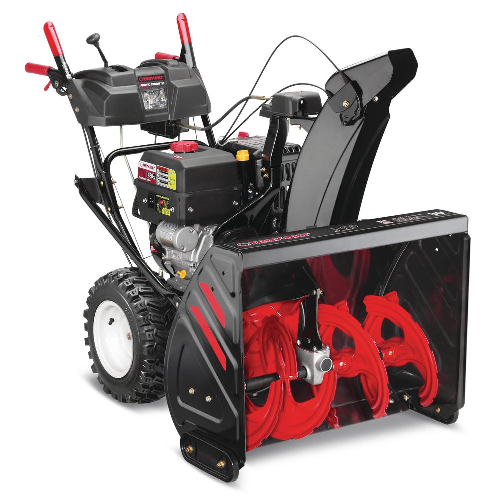 Troy-Bilt Arctic Storm 30 Two-Stage Snow Blower with 357cc Electric Start Engine, 31AH8DR5766