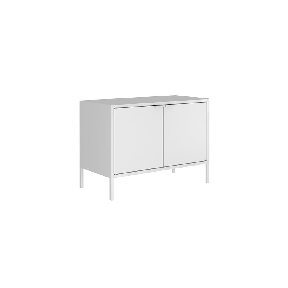 Manhattan Comfort Smart Blue Low 27 55 In Wide Tv Stand Cabinet