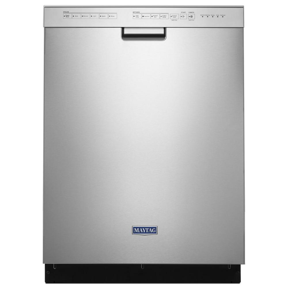 Front Control Built-In Tall Tub Dishwasher in Fingerprint Resistant Stainless Steel, 50 dBA