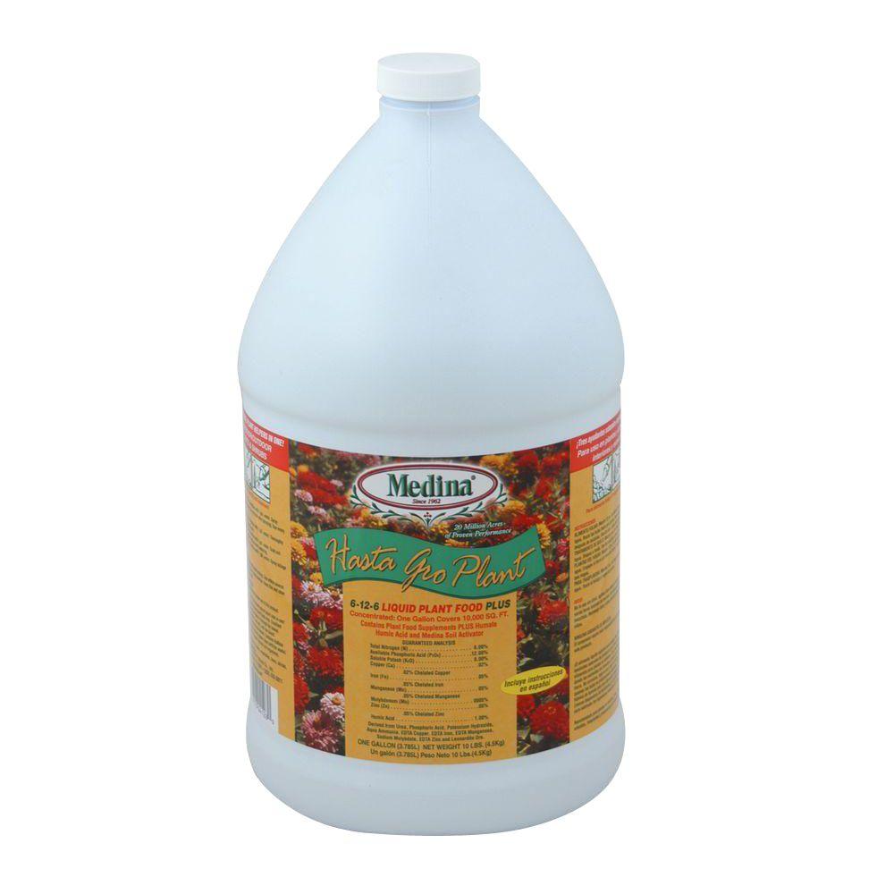 Medina 1 gal. Organic HastaGro Plant Fertilizer-100046957 - The Home Depot
