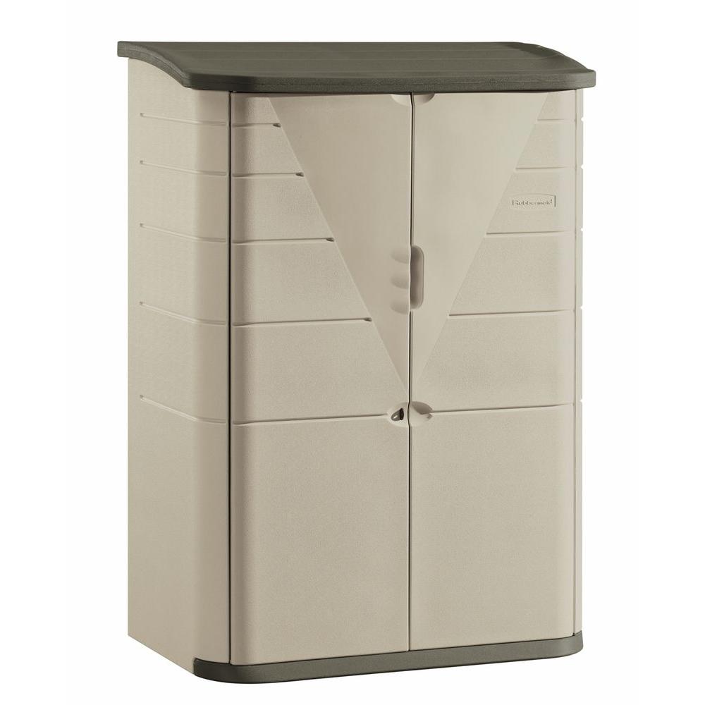 Rubbermaid 4 Ft 7 In X 2 Ft 7 In Large Vertical Resin Storage