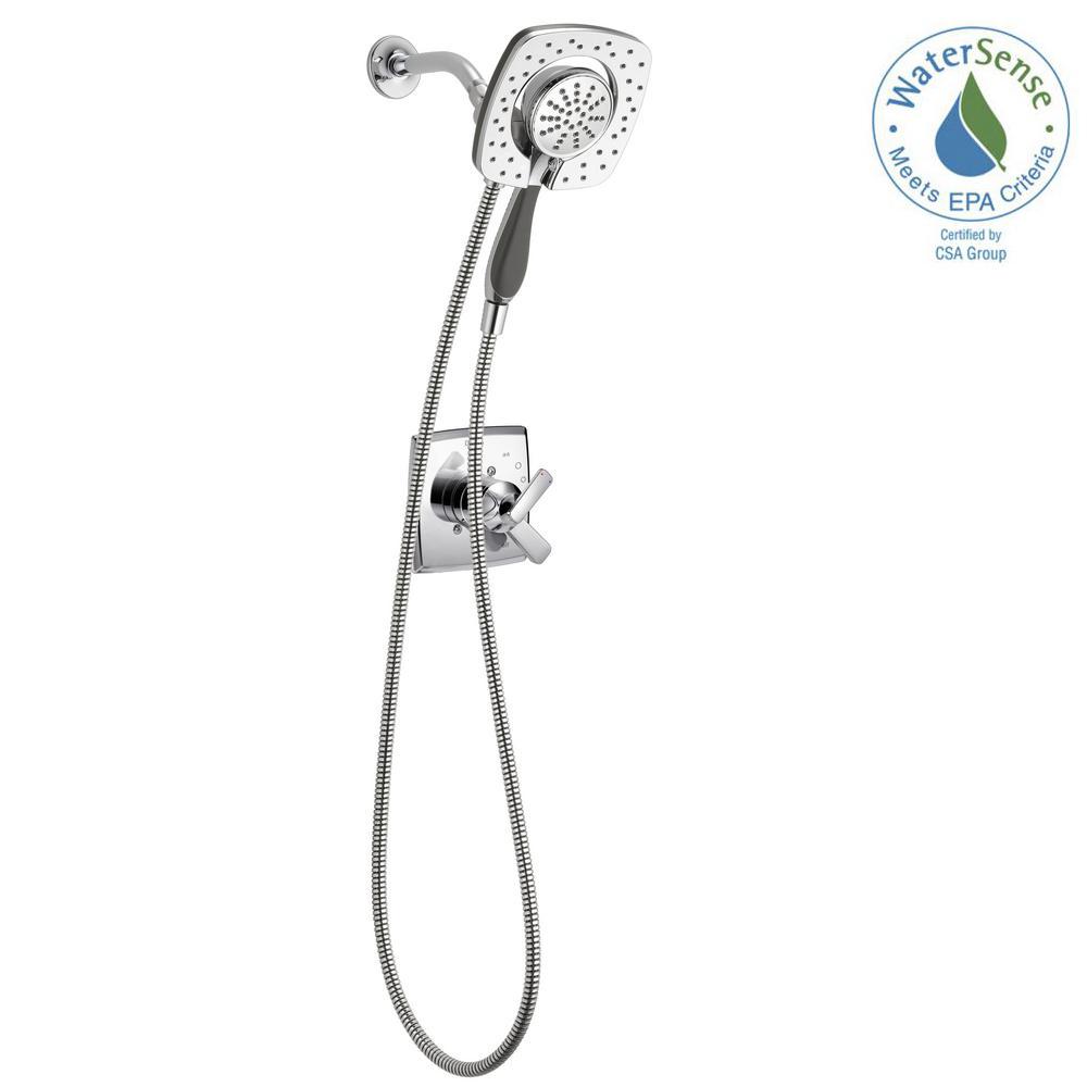 Delta Ashlyn In2ition 1 Handle Shower Faucet Trim Kit In Chrome Delta Ashlyn In2ition 1 Handle Shower Faucet Trim Kit In Chrome Valve Not Included