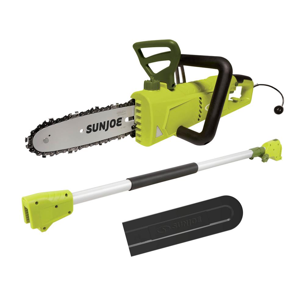 new 9.5 inch 7 amp corded electric pole saw branch trimmer chainsaw tree pruner