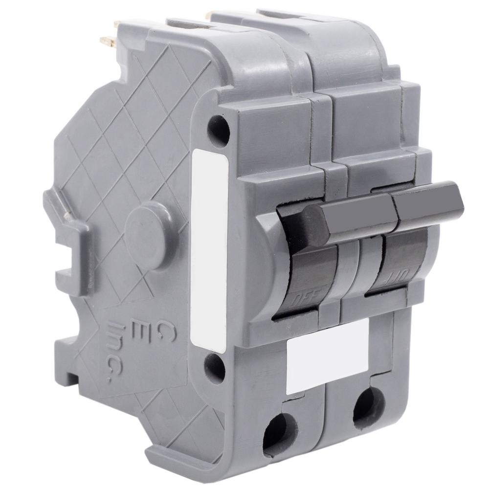 Federal Pacific HACR 20 Amp 1 pole Thin Breaker Stab Lok clean white