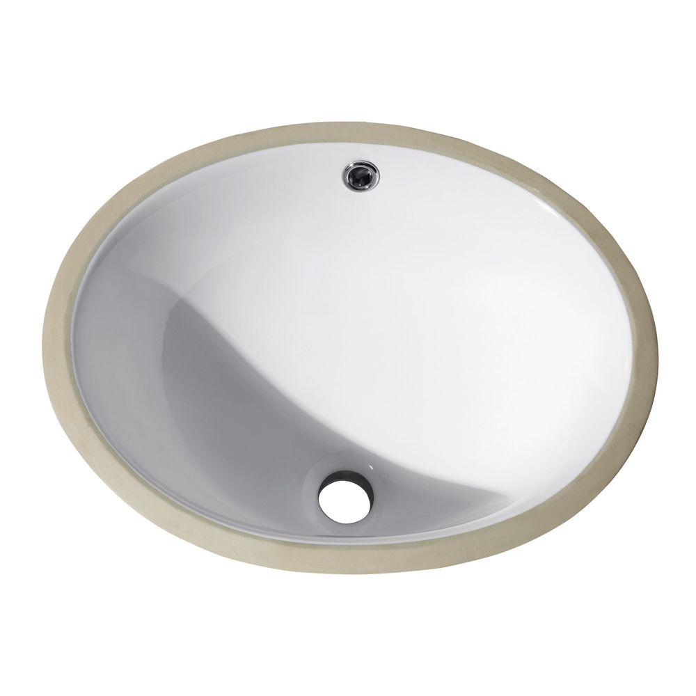 Avanity Undermount Bathroom Sink In White 18wt The Home Depot - Oval Undermount Bathroom Sink Sizes Avanity Undermount Bathroom Sink In White 18wt The Home Depot - Oval Undermount Bathroom Sink Sizes