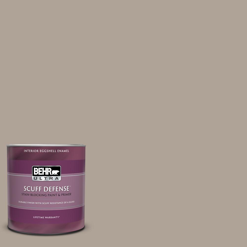 BEHR ULTRA 1 qt. #MQ2-56 Abbey Stone Extra Durable Eggshell Enamel ...