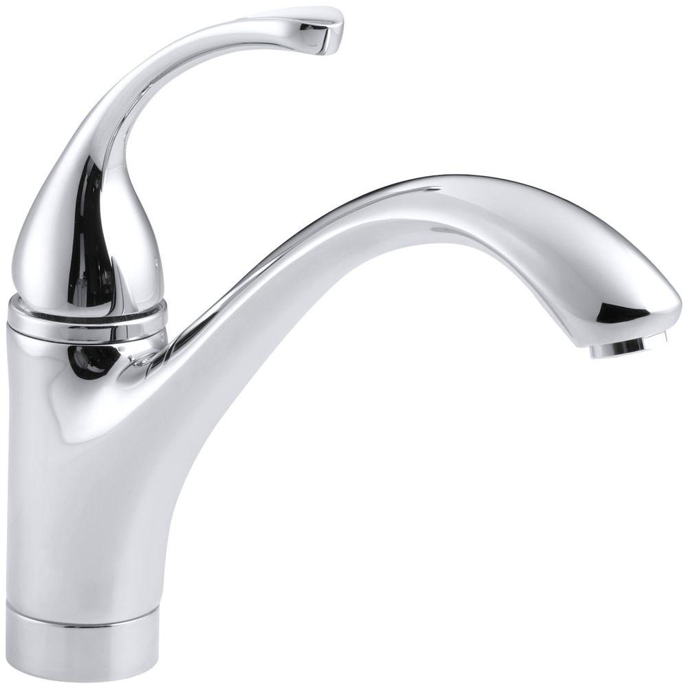 kohler-forte-single-handle-standard-kitchen-faucet-with-lever-handle-in