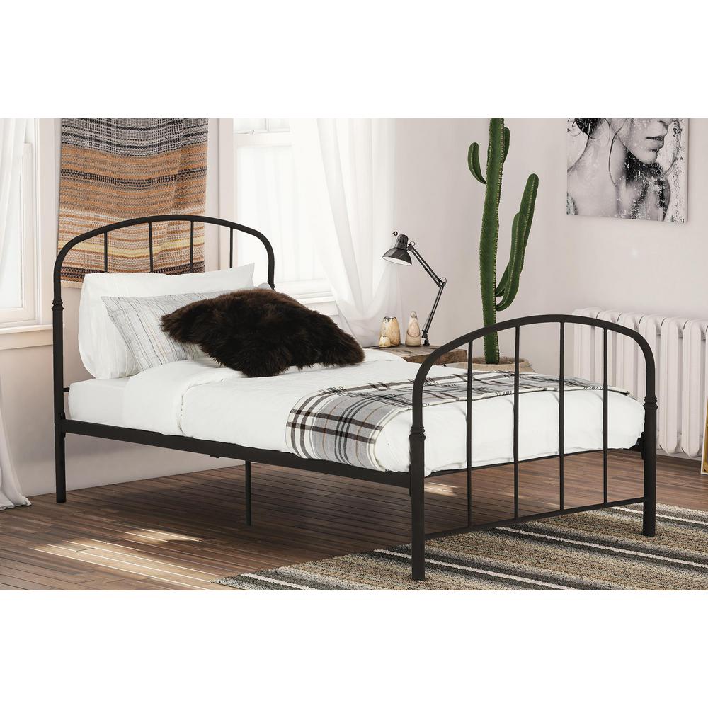 Dhp Lafayette Bronze Twin Bed Frame 4089919 The Home Depot