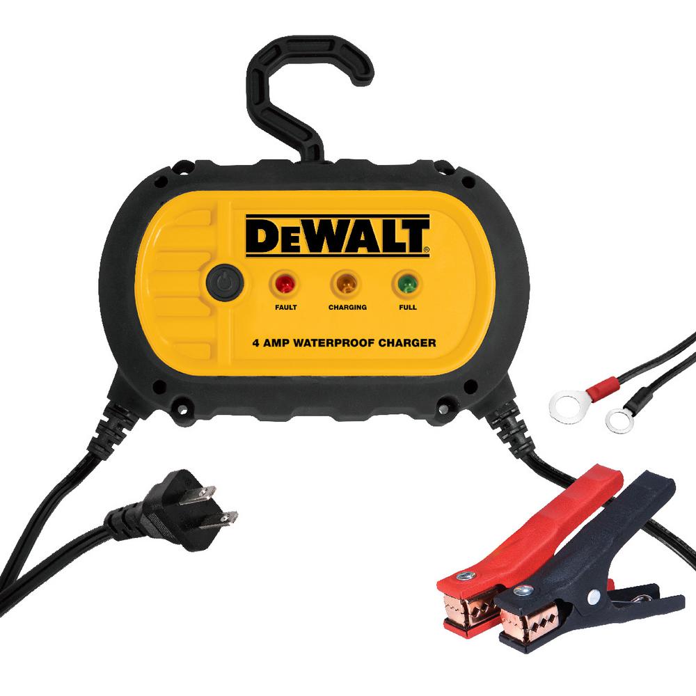 DEWALT 4 Amp Professional Waterproof Battery Charger eXtremes