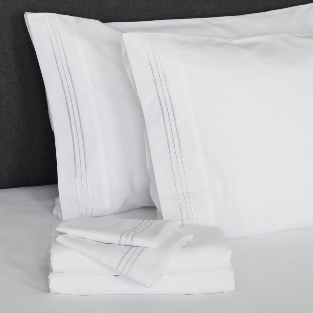 Angeland Vienne 4 Piece White Microfiber Queen Sheet Set Fb1717whq This Review Is From Angeland Vienne 3 Piece White Microfiber Twin Sheet Set