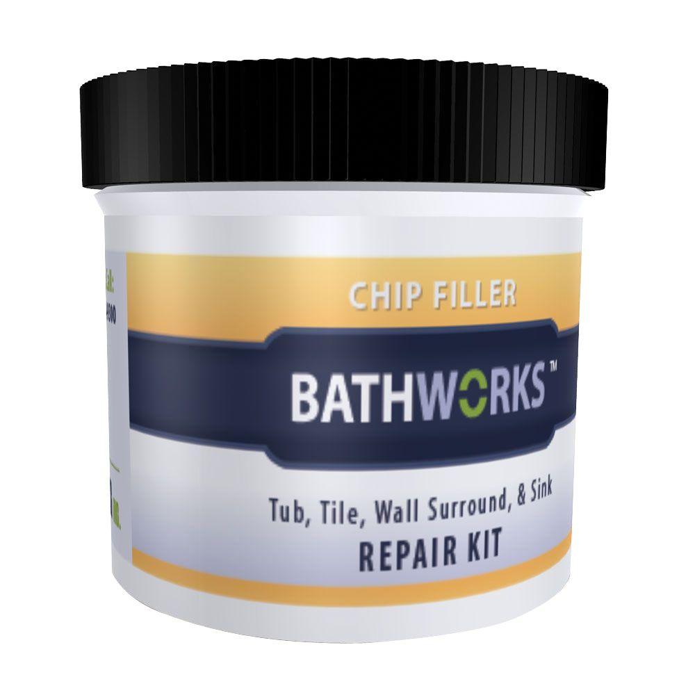 BATHWORKS 3 oz. DIY Bathtub and Tile Chip Repair KitCR20 The Home Depot
