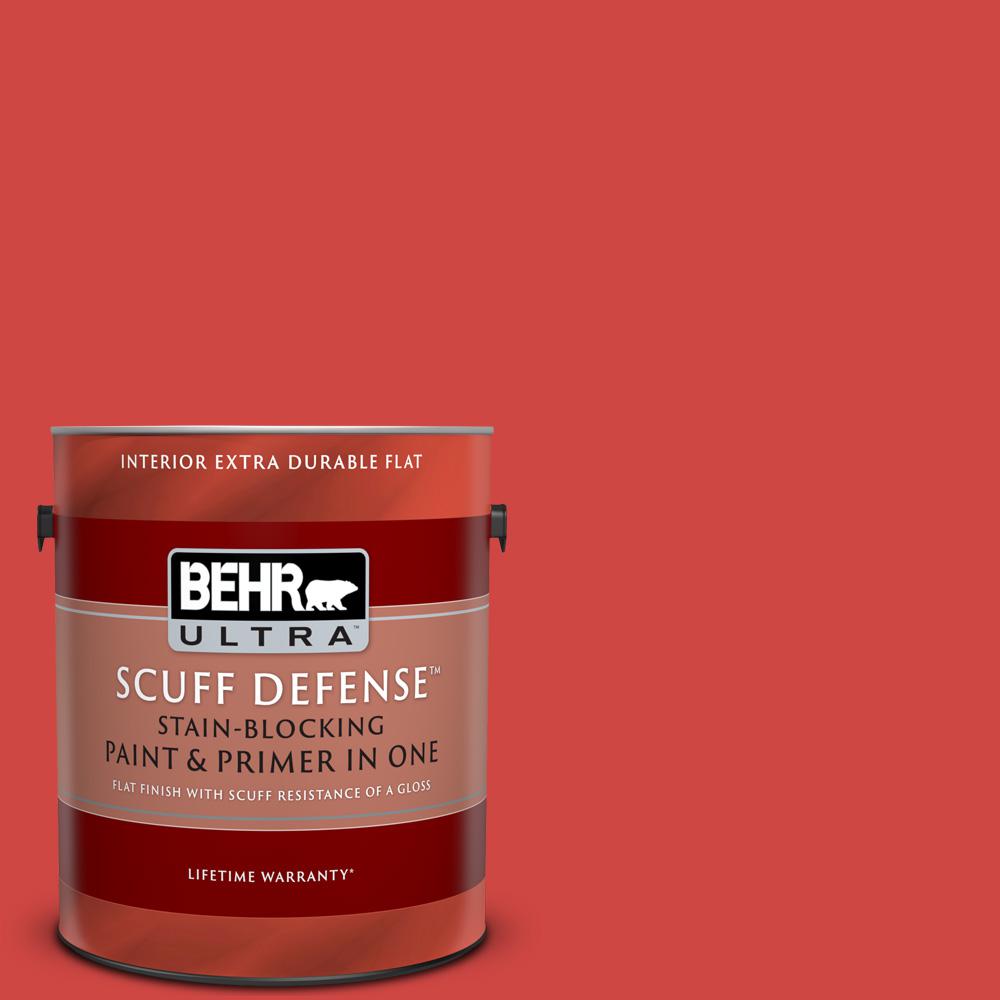 BEHR ULTRA SCUFF DEFENSE 1 gal. P1706 Race Car Stripe Extra Durable