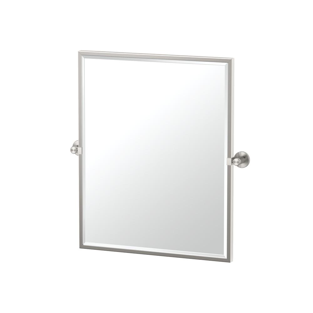 Tilt Bathroom Mirrors Bath The Home Depot Single Framed Small Rectangle Mirror