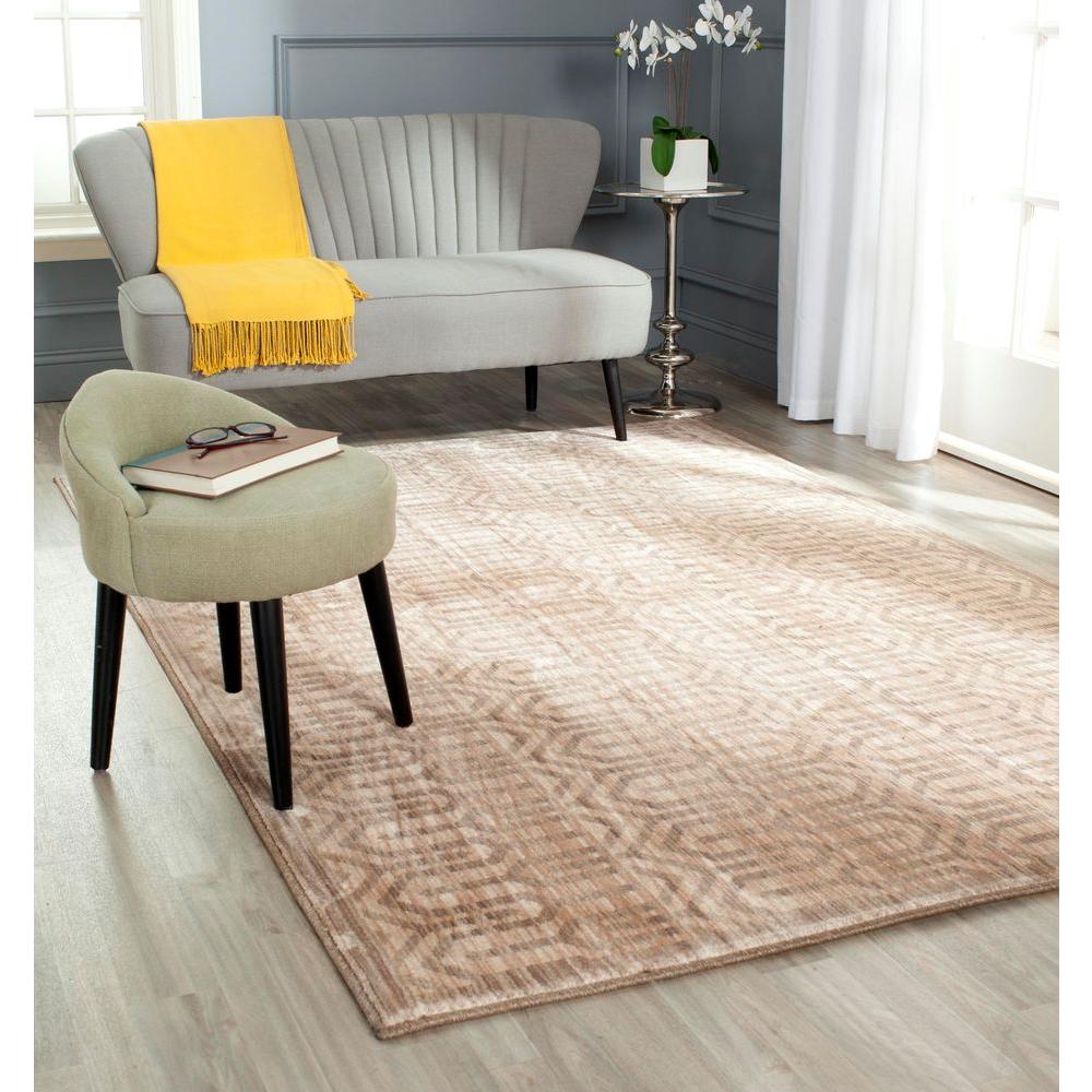 Safavieh Infinity Beige Taupe 9 Ft X 12 Area Rug