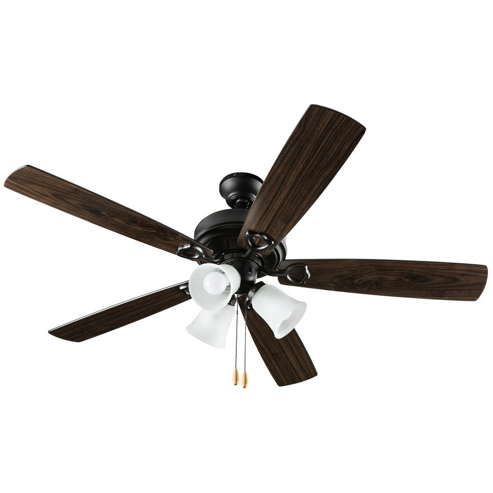 Wood Ceiling Fans Lighting The Home Depot