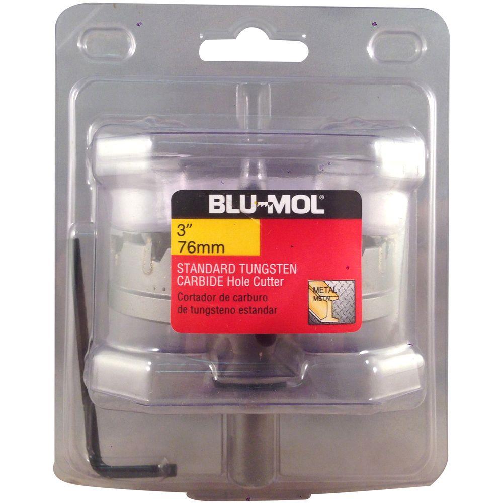 BLUMOL 3 in. Standard Tungsten Carbide Hole Cutter3203 The Home Depot