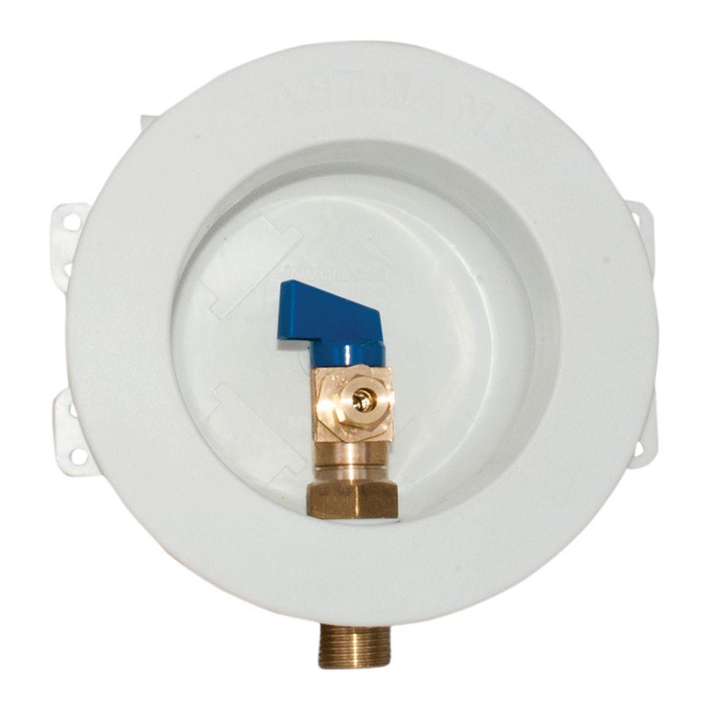 Eastman 1/2 in. Sweat Round Mini Ice Maker Outlet Box60237 The Home