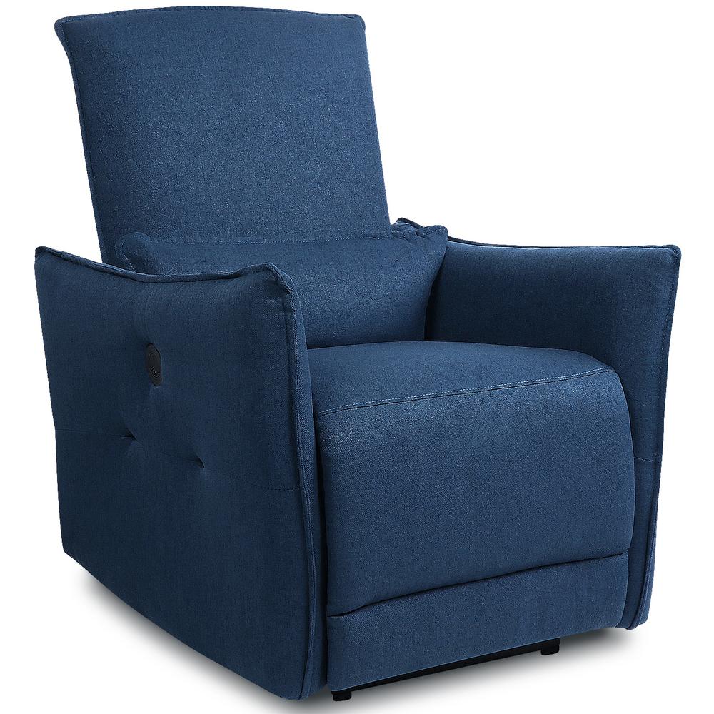 Boyel Living Blue Fabric Power Reclining Recliner Chair Adjustable Ergonomic Single Sofa With Usb Charging Port And Waist Cushion Hxyj9072bn P The Home Depot - Teal Blue Leather Recliner Chair Boyel Living Blue Fabric Power Reclining Recliner Chair Adjustable Ergonomic Single Sofa With Usb Charging Port And Waist Cushion Hxyj9072bn P The Home Depot - Teal Blue Leather Recliner Chair