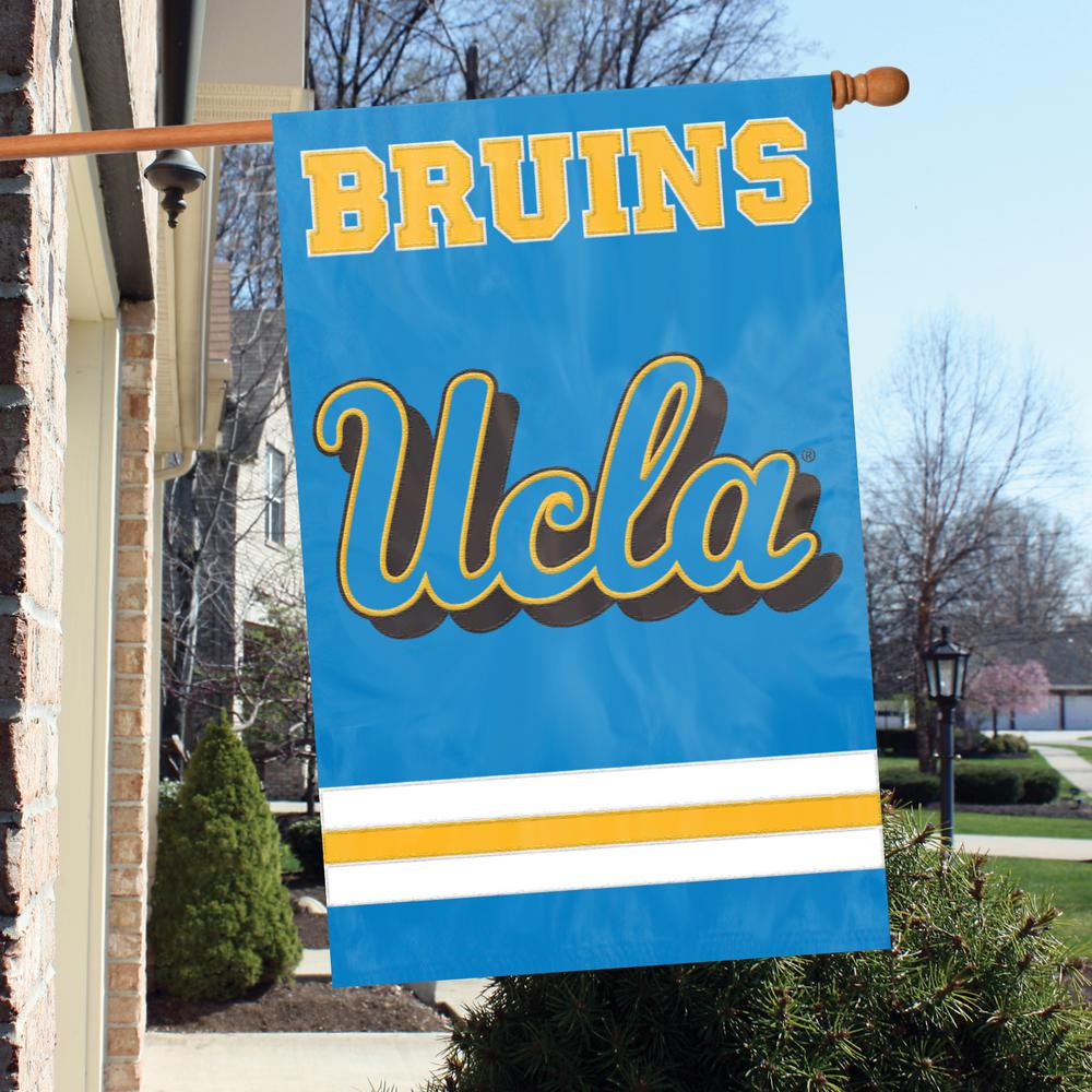 Party Animal Ucla Bruins Applique Banner Flag Afucla The Home Depot