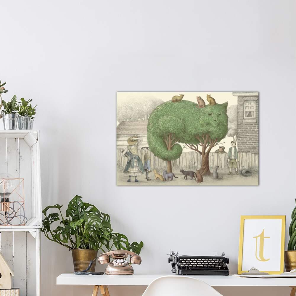 The Cat Tree By Eric Fan Canvas Wall Art