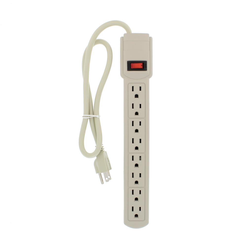 BRIGHTWAY 8Outlet Power Strip11288 The Home Depot
