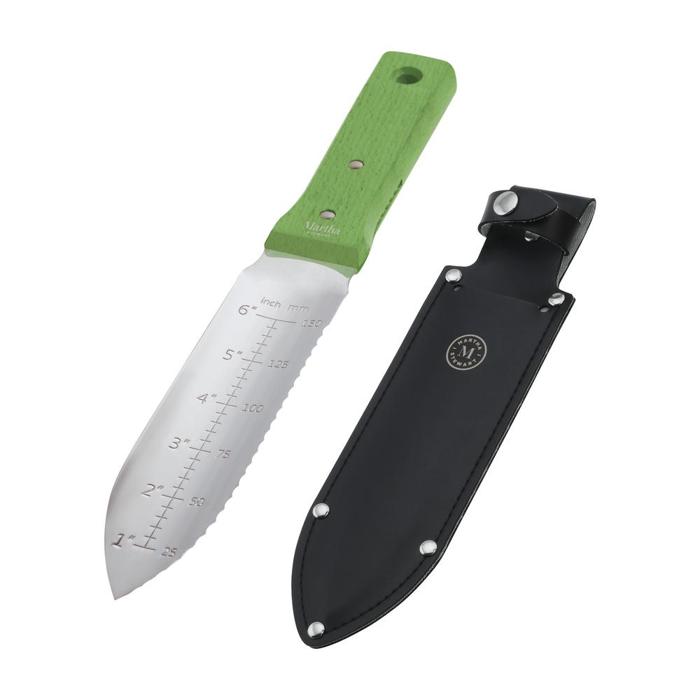 UPC 842470110953 product image for Martha Stewart Living 7.5 in. Japanese Artisanal Stainless Steel Hori Hori Knife | upcitemdb.com