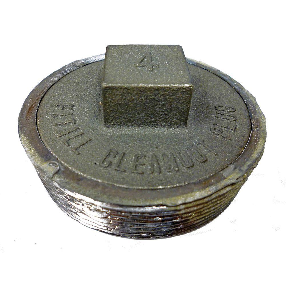 4 in. Black Lead FitAll PlugP56400 The Home Depot