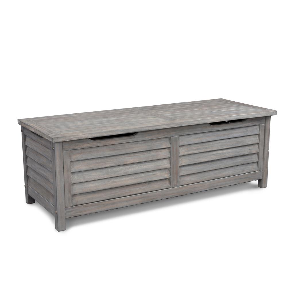 Homestyles Maho 65 67 Gal French Gray Outdoor Storage