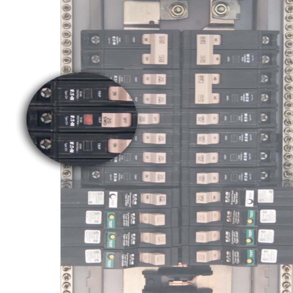 New Cutler Hammer Eaton 2 Pole 30 Amp Type CH Trip Flag Circuit Breaker CHF230