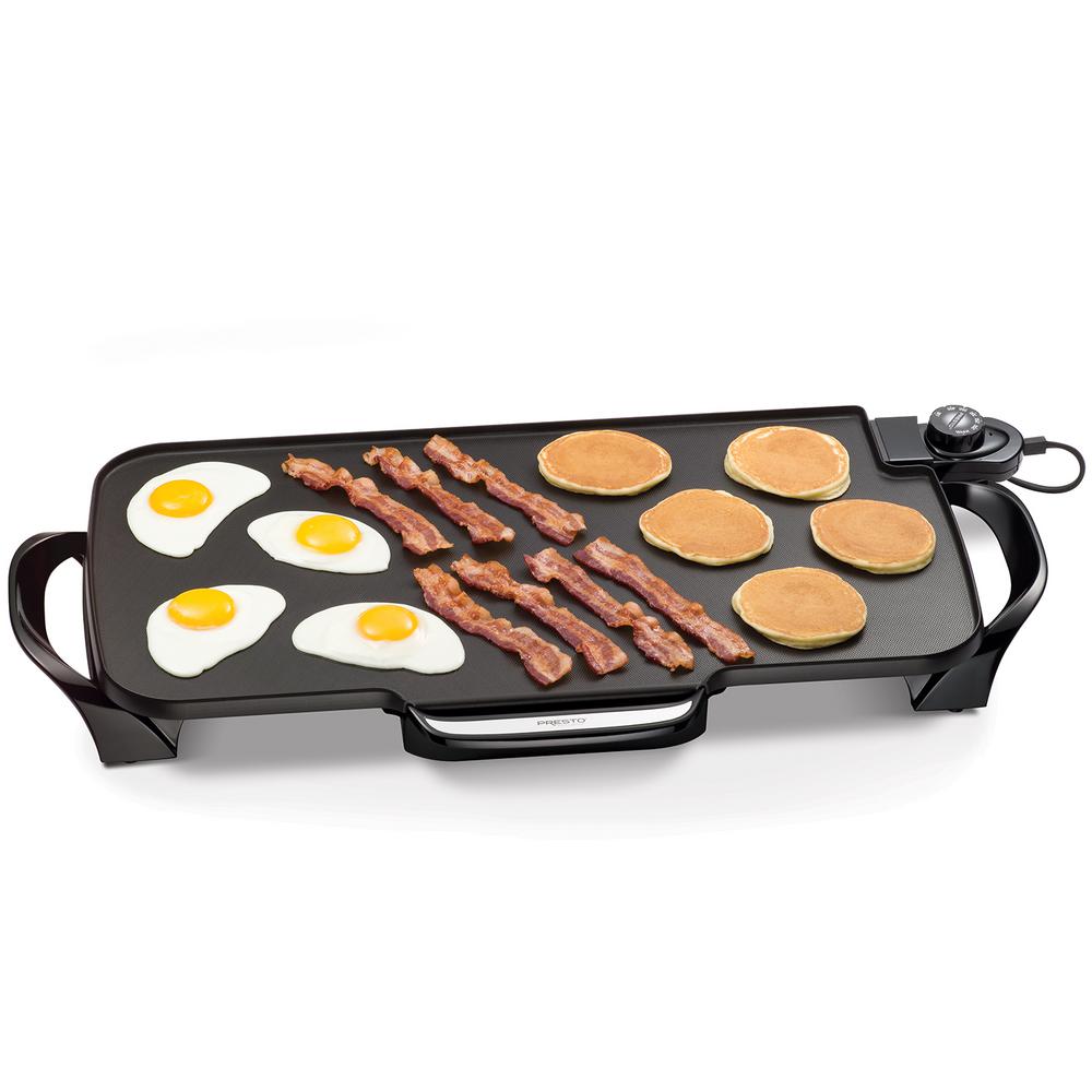 Presto NonStick Electric Griddle 07061 The Home Depot
