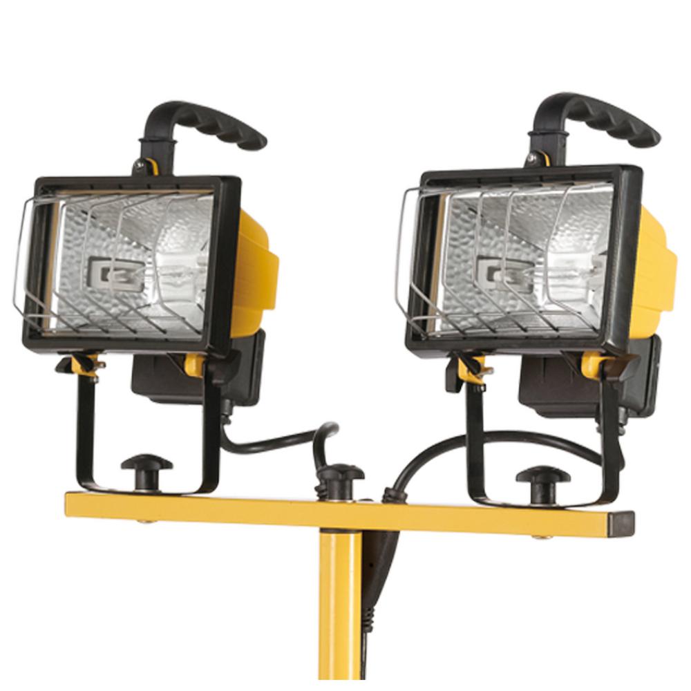yellow work light