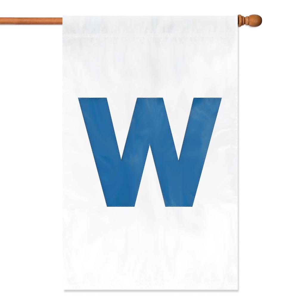 Party Animal Chicago Cubs W Applique Banner Flag Afcubw The