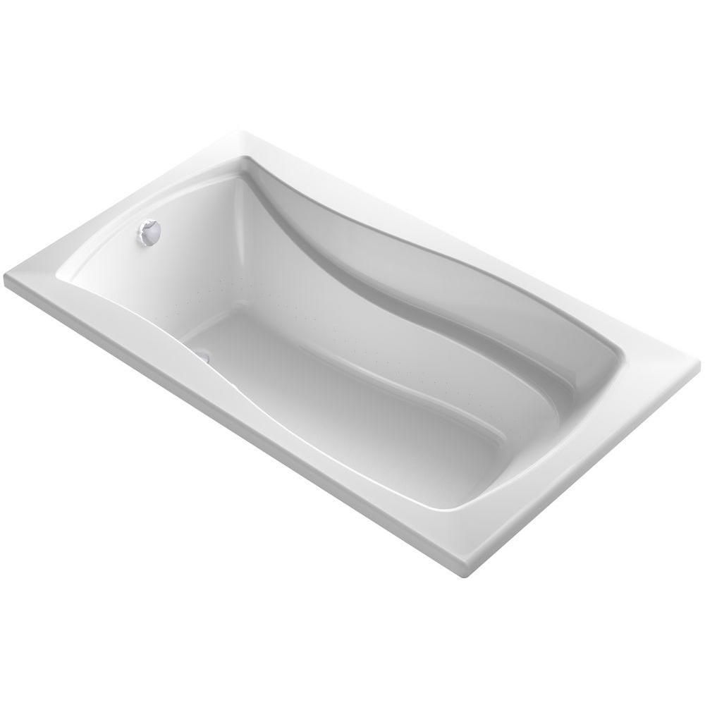 KOHLER Mariposa 5.5 ft. Air Bath Tub in White-K-1224-G-0 ...