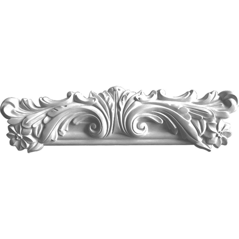 Ekena Millwork 14-7/8 in. x 3/4 in. x 4-1/4 in. Oxford Panel Moulding ...