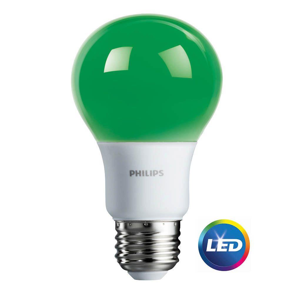 Philips 60 Watt Equivalent A19 Led Green 463224 The Home Coloring Wallpapers Download Free Images Wallpaper [coloring654.blogspot.com]