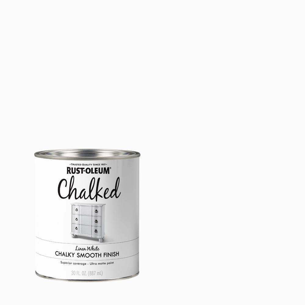 30 oz. Linen White Ultra Matte Interior Chalked Paint
