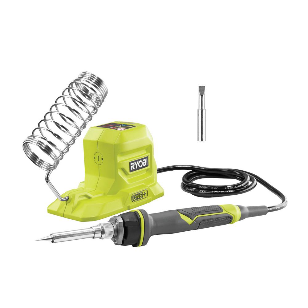 RYOBI 18Volt ONE+ 40Watt Soldering Iron (ToolOnly) with extra Chisel