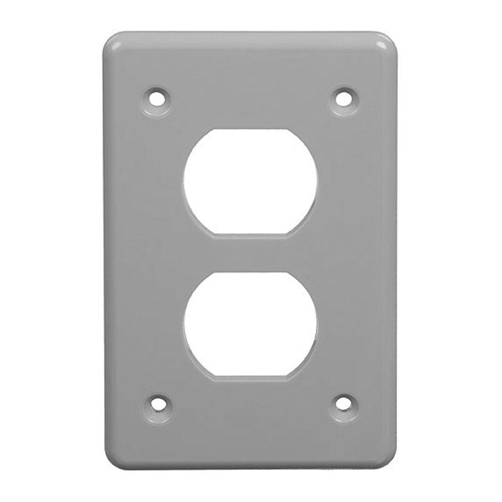 Carlon Pvc Fs Box Cover For Single Duplex E98sgdr The Home Depot Carlon Pvc Fs Box Cover For Single Duplex