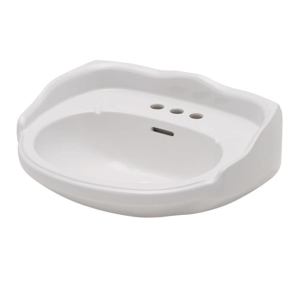 Elizabethan Classics Aberdeen 217/8 in. Petite Pedestal Lavatory Basin