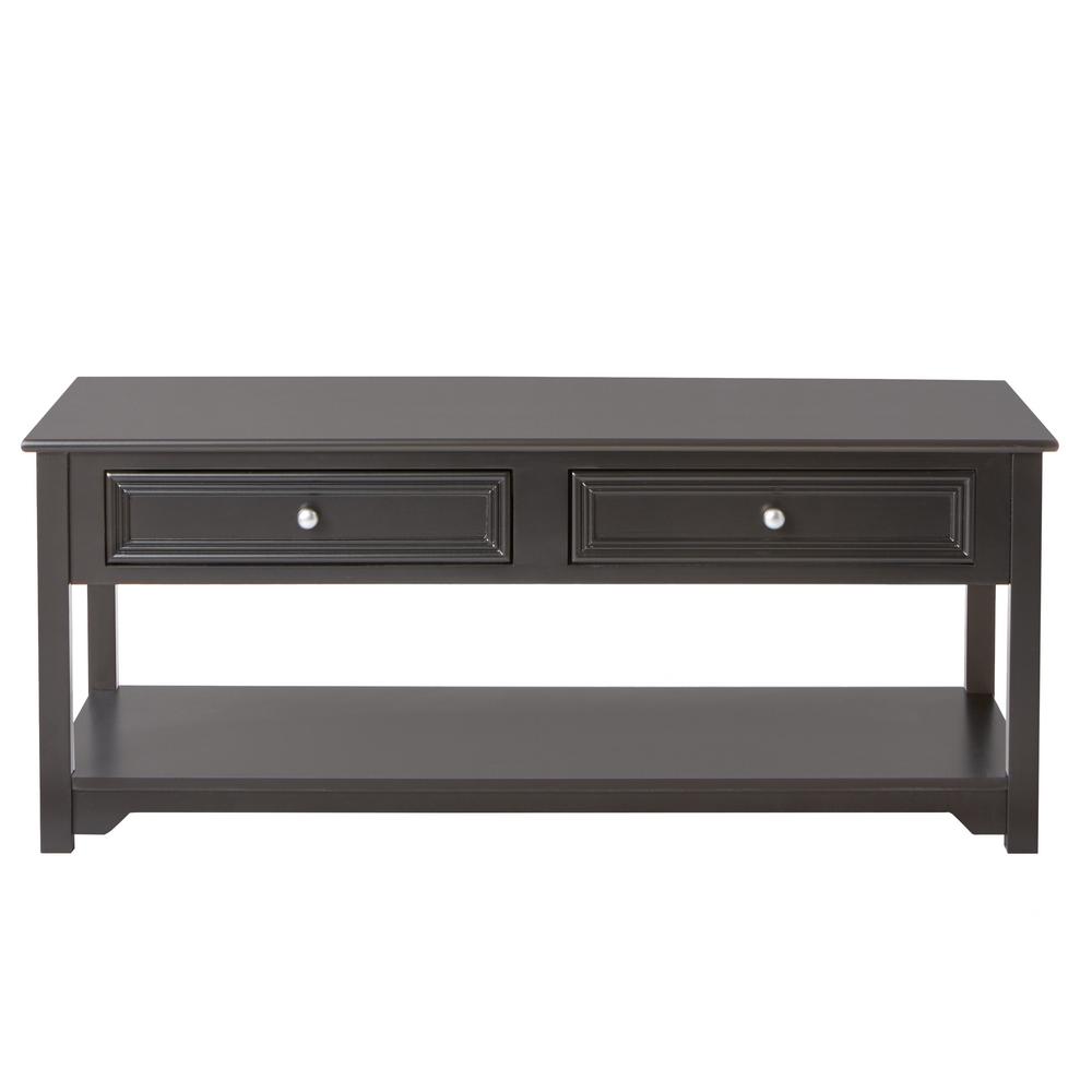 Coffee Table Accent Tables Living Room Furniture The Home Depot W 4 Door Coffee Table