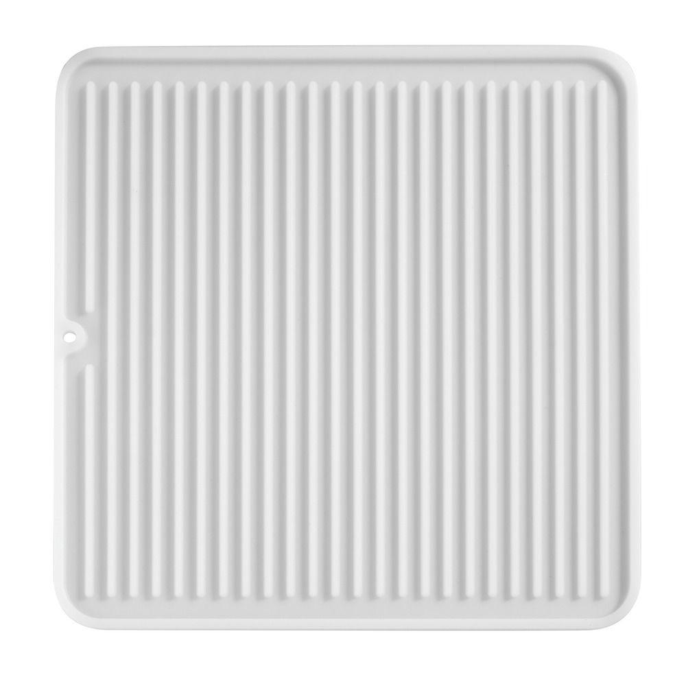 Interdesign Lineo Drying Mat Medium In Clear 63680 The Home Depot Interdesign Lineo Drying Mat Medium In Clear