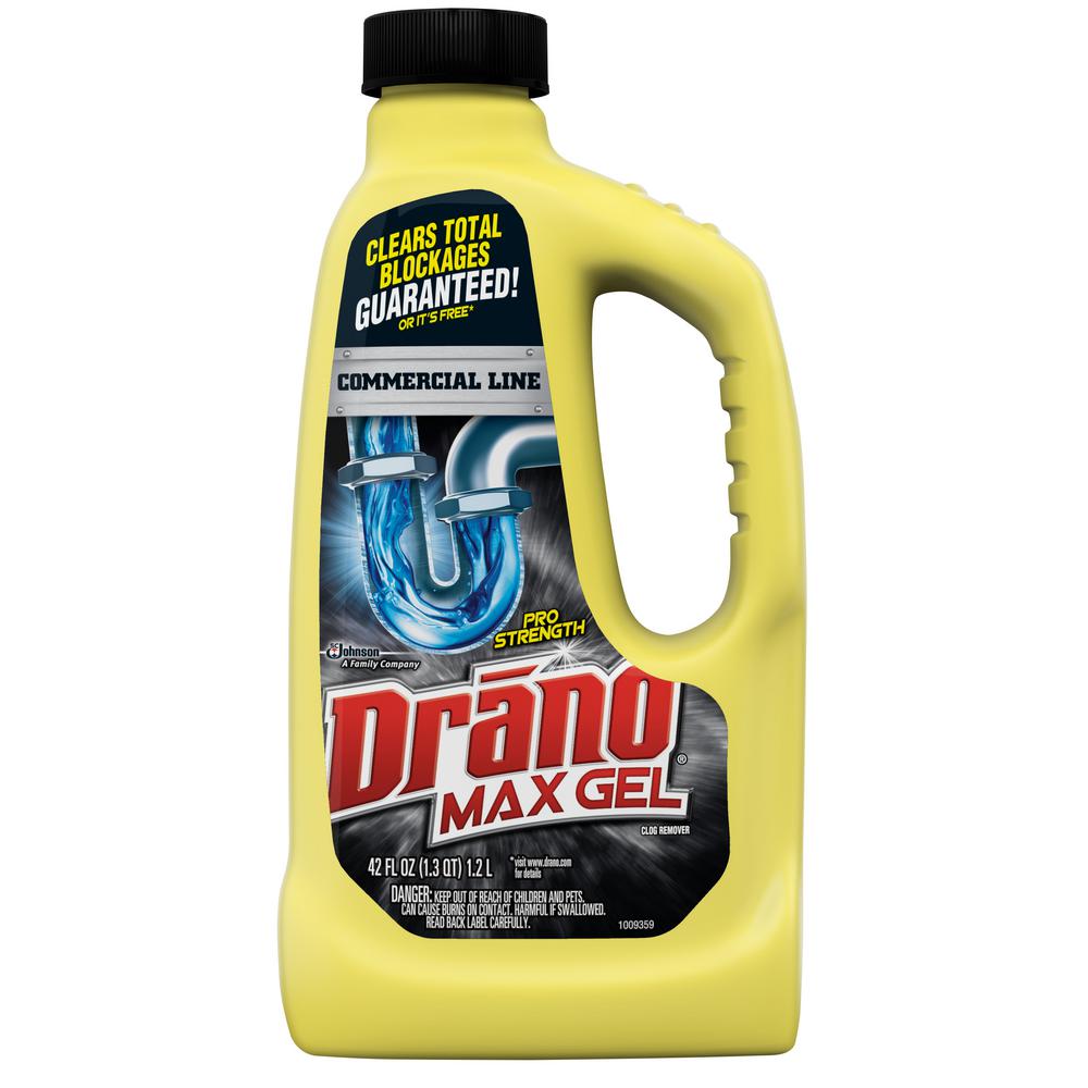 Drano Commercial Line 42 Fl Oz Max Gel Clog Remover