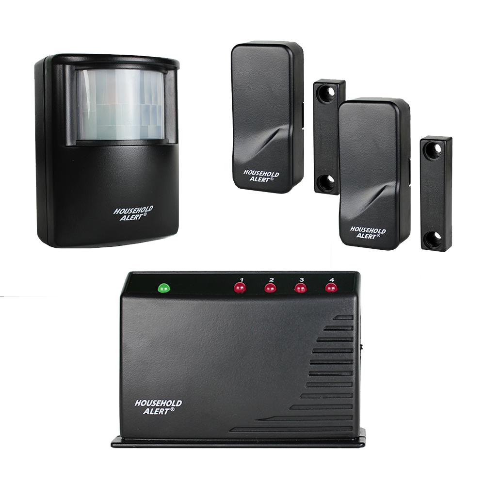 SkyLink Wireless Deluxe Indoor Outdoor Motion Window Door Long Range Household Alert and Alarm