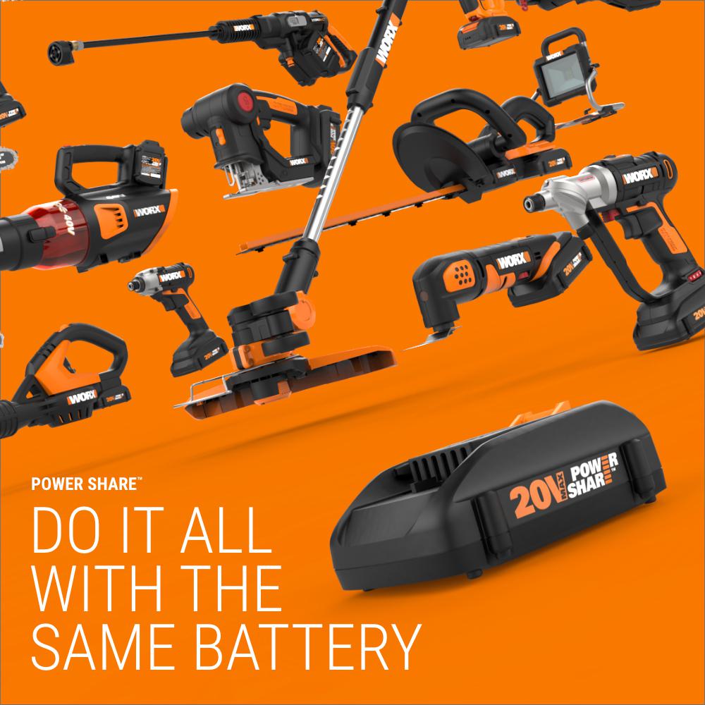 worx 40v weed eater