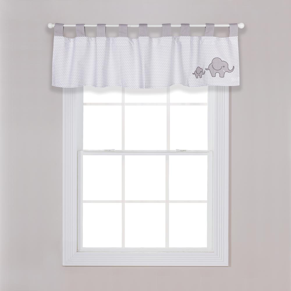 Trend Lab Safari Chevron Window Valance 101129 The Home Depot Internet 305483359 Trend Lab Safari Chevron Window Valance