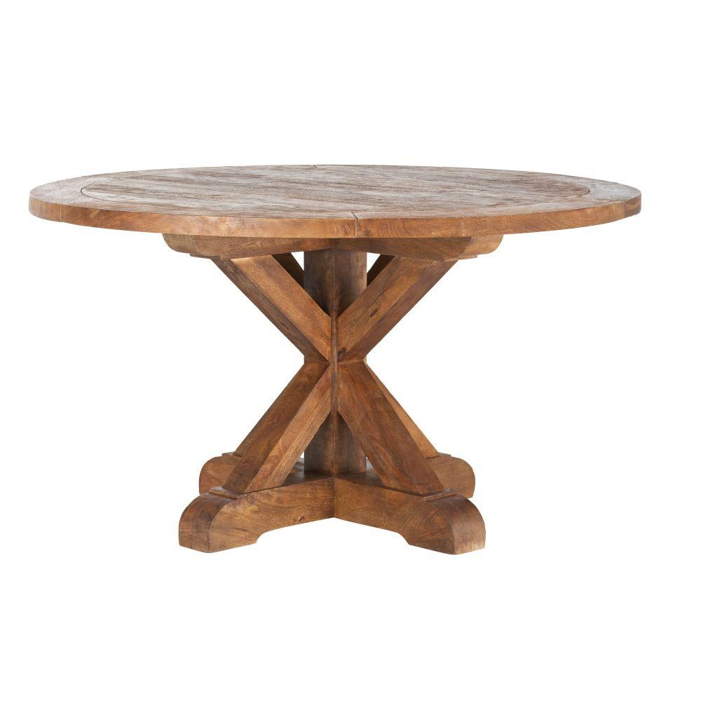  Home  Decorators  Collection  Cane Bark Round Dining Table  