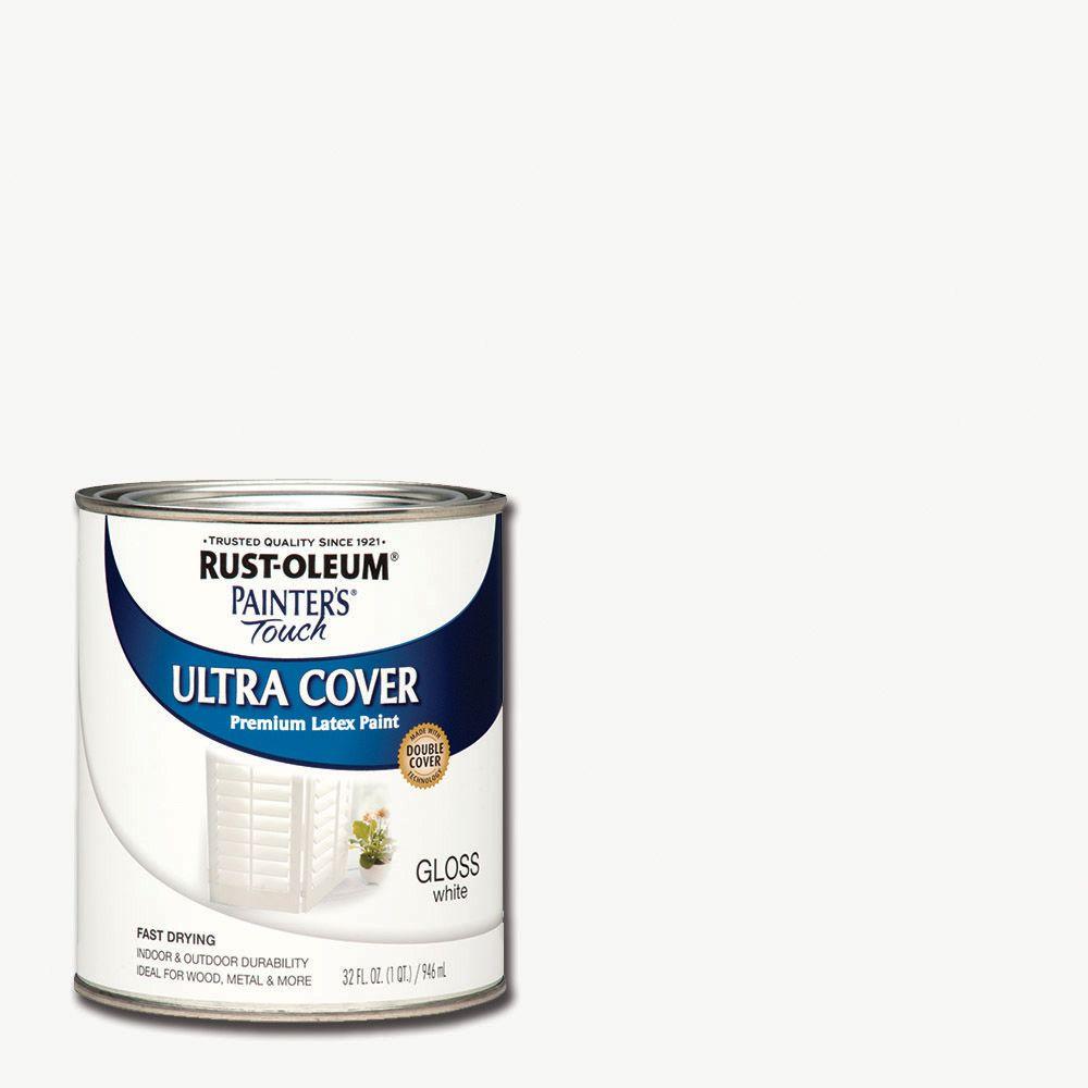 Rust-Oleum Painter's Touch 32 Oz. Ultra Cover Gloss White General ...