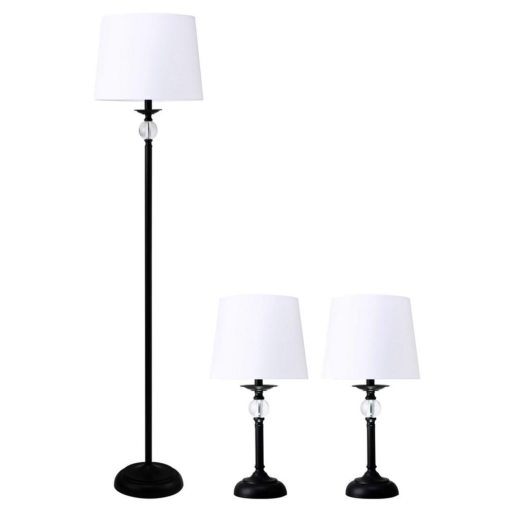 modern floor lamp with table