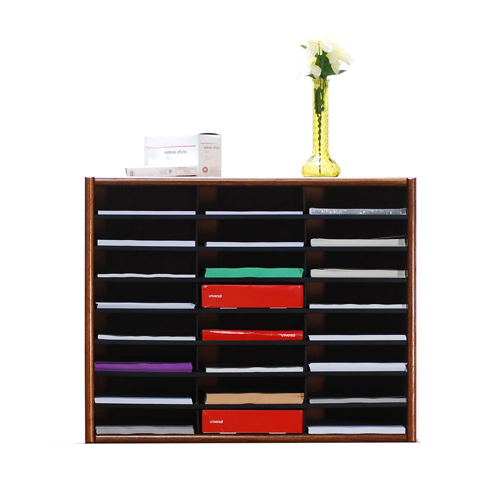 Martha Stewart Living Desk Organizers Accessories Office Dry Oak Literature Organizer