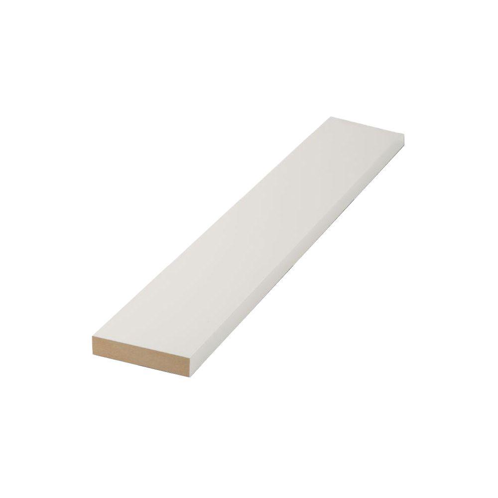 Finished Elegance 1 in. x 6 in. x 8 ft. MDF Moulding Board10003232
